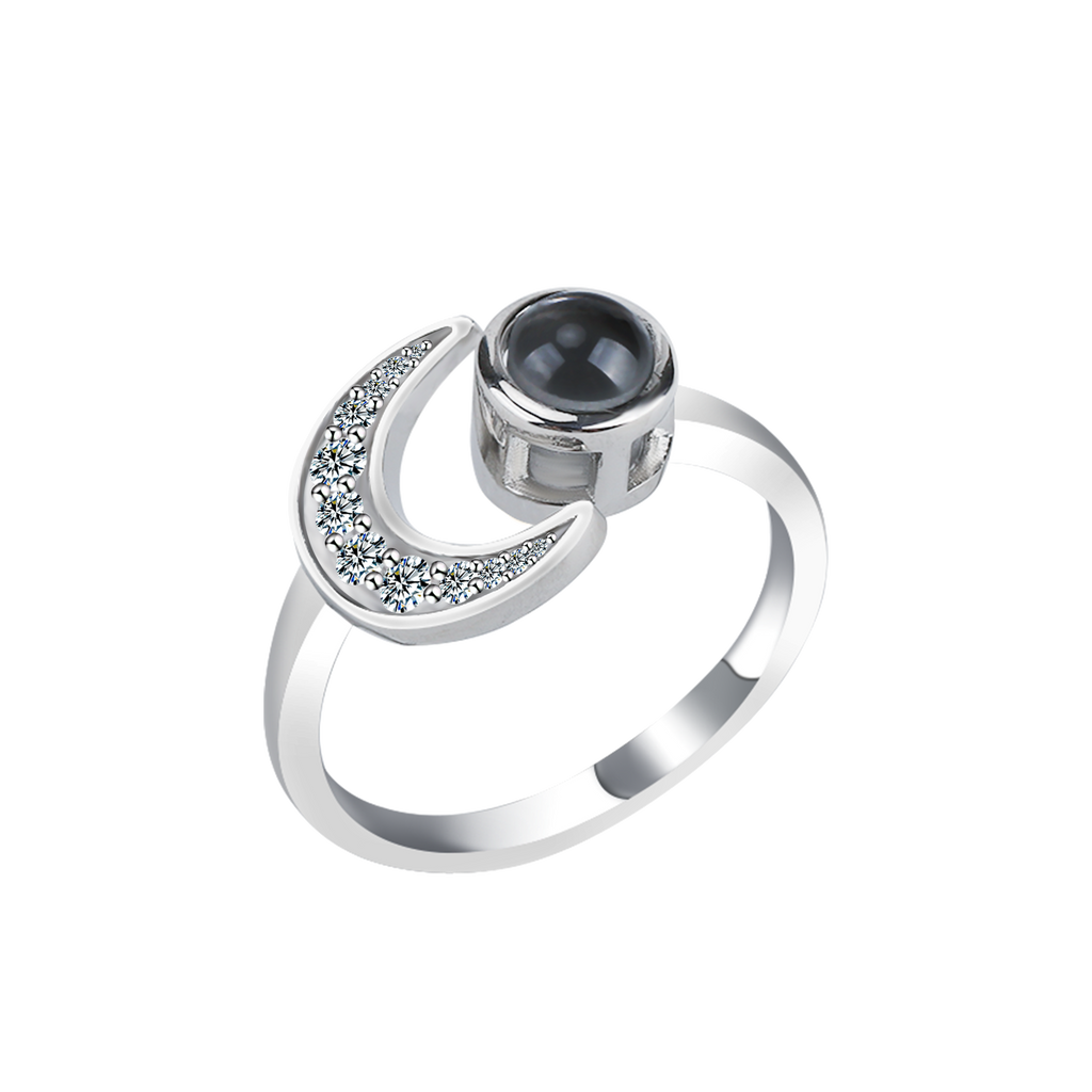 moon projection ring