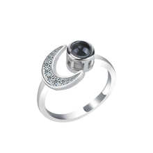 Load image into Gallery viewer, moon projection ring