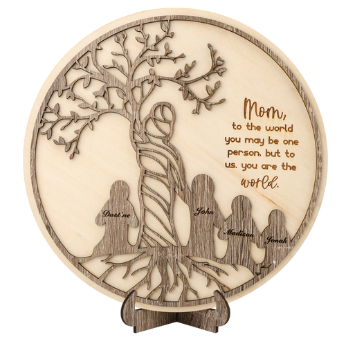 personalized tree sign