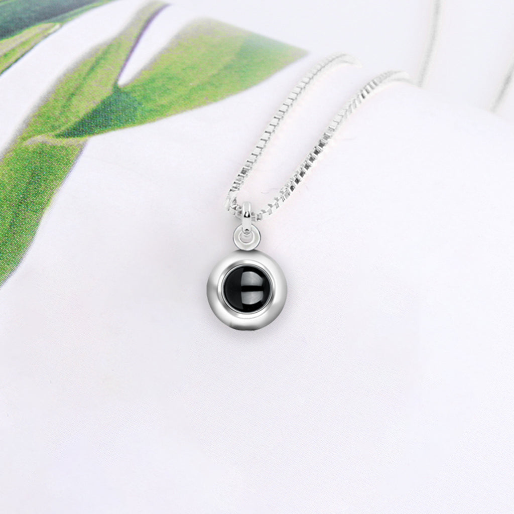 projection necklace for couples