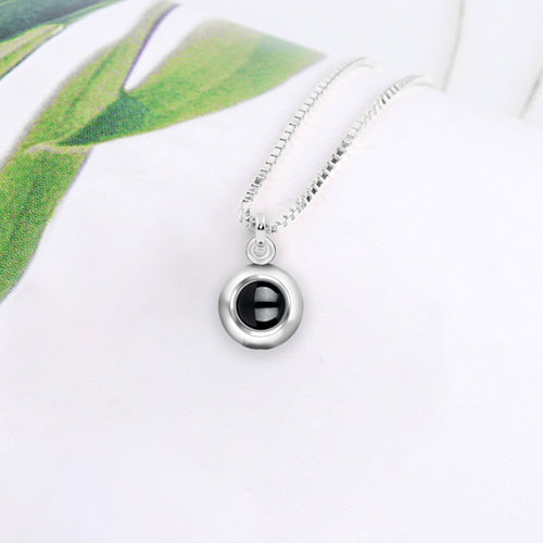 projection necklace for couples