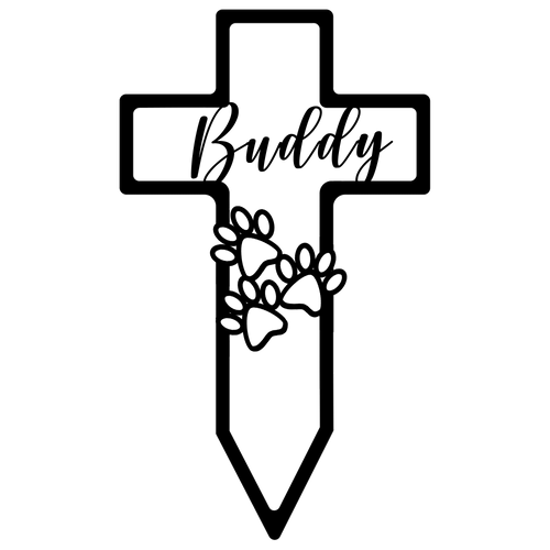 custom pet dog metal sign