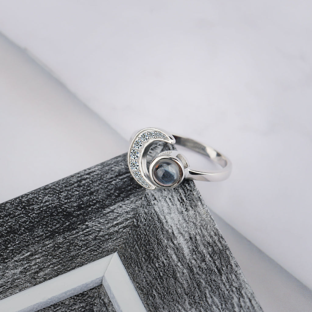 moon projection ring