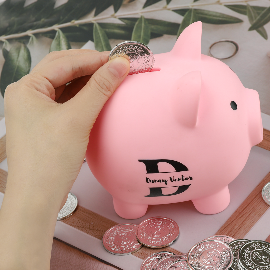personalized piggy bank