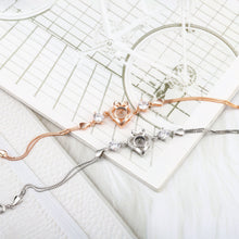 Load image into Gallery viewer, Double Heart Projection Bracelet