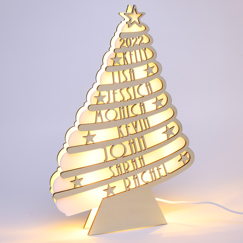 Christmas tree night light