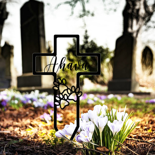 custom pet dog metal sign