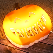 Load image into Gallery viewer, custom name jack-o-lantern