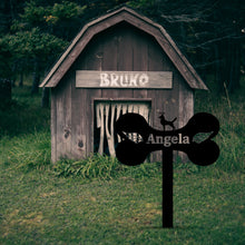Load image into Gallery viewer, dog metal sign