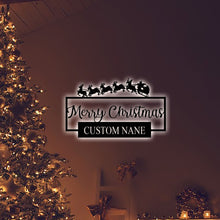 Load image into Gallery viewer, metal wall art light