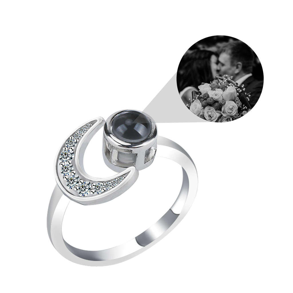 moon projection ring
