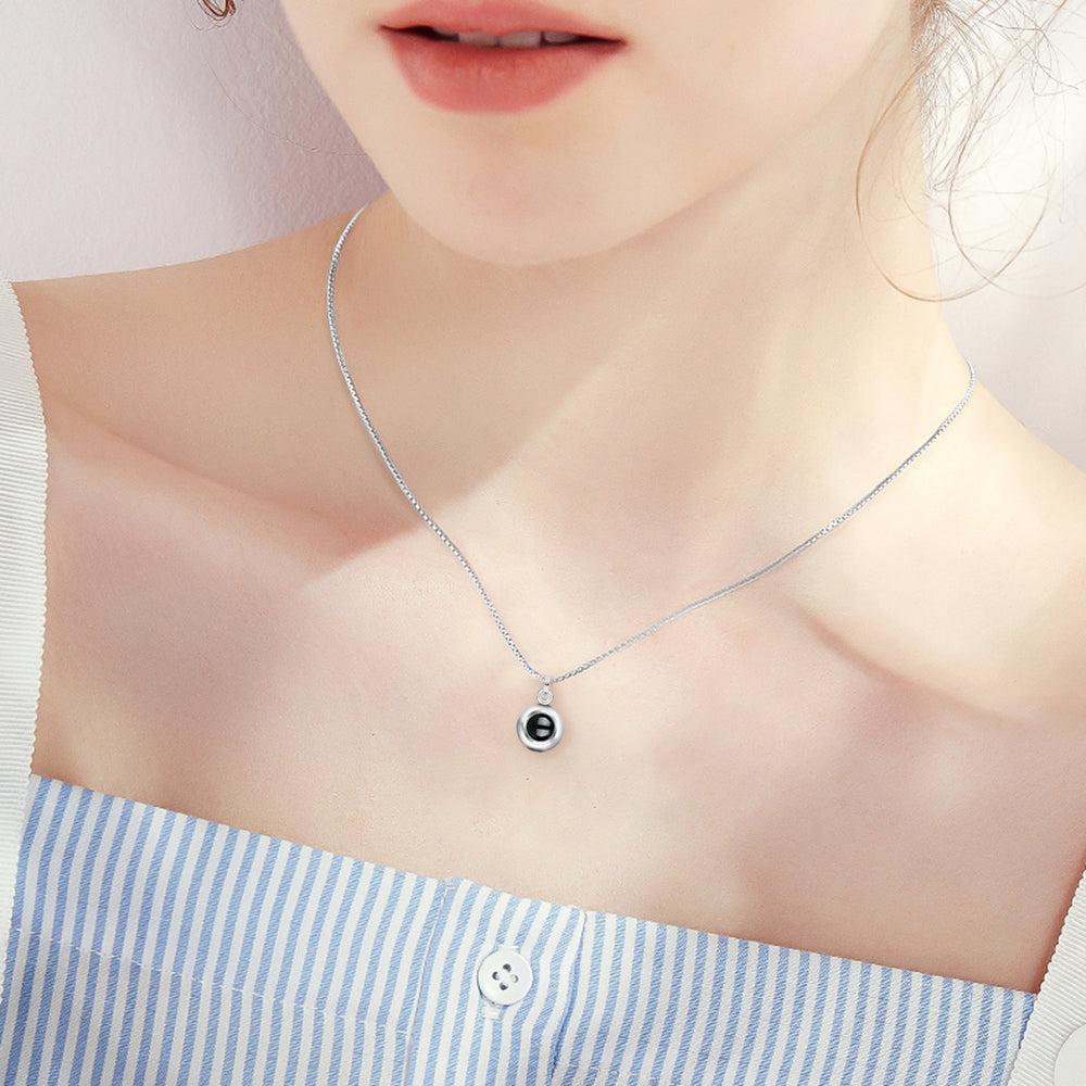 projection necklace for couples