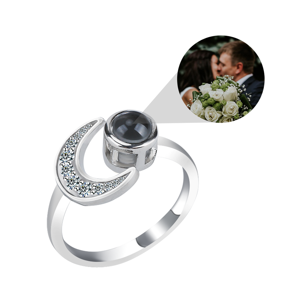 moon projection ring
