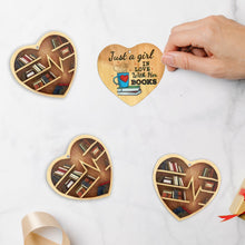 Load image into Gallery viewer, book lover ornament
