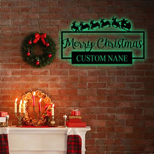 Load image into Gallery viewer, metal wall art light