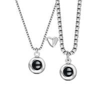 Load image into Gallery viewer, projection necklace for couples
