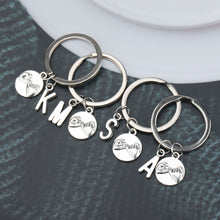 Load image into Gallery viewer, initials pinky promise keychain