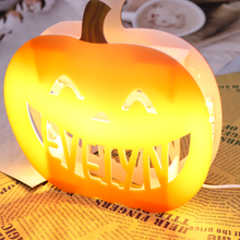 Load image into Gallery viewer, custom name jack-o-lantern