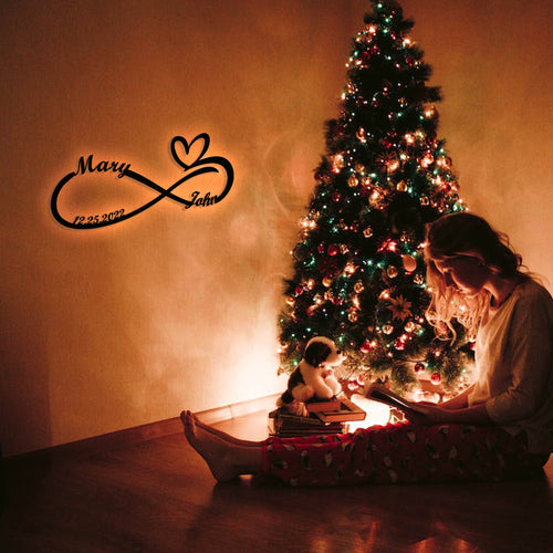 metal wall art light A