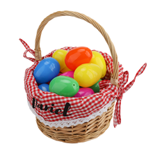 Load image into Gallery viewer, Personalized Easter Willow Basket