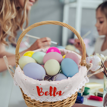 Load image into Gallery viewer, Personalized Easter Willow Basket