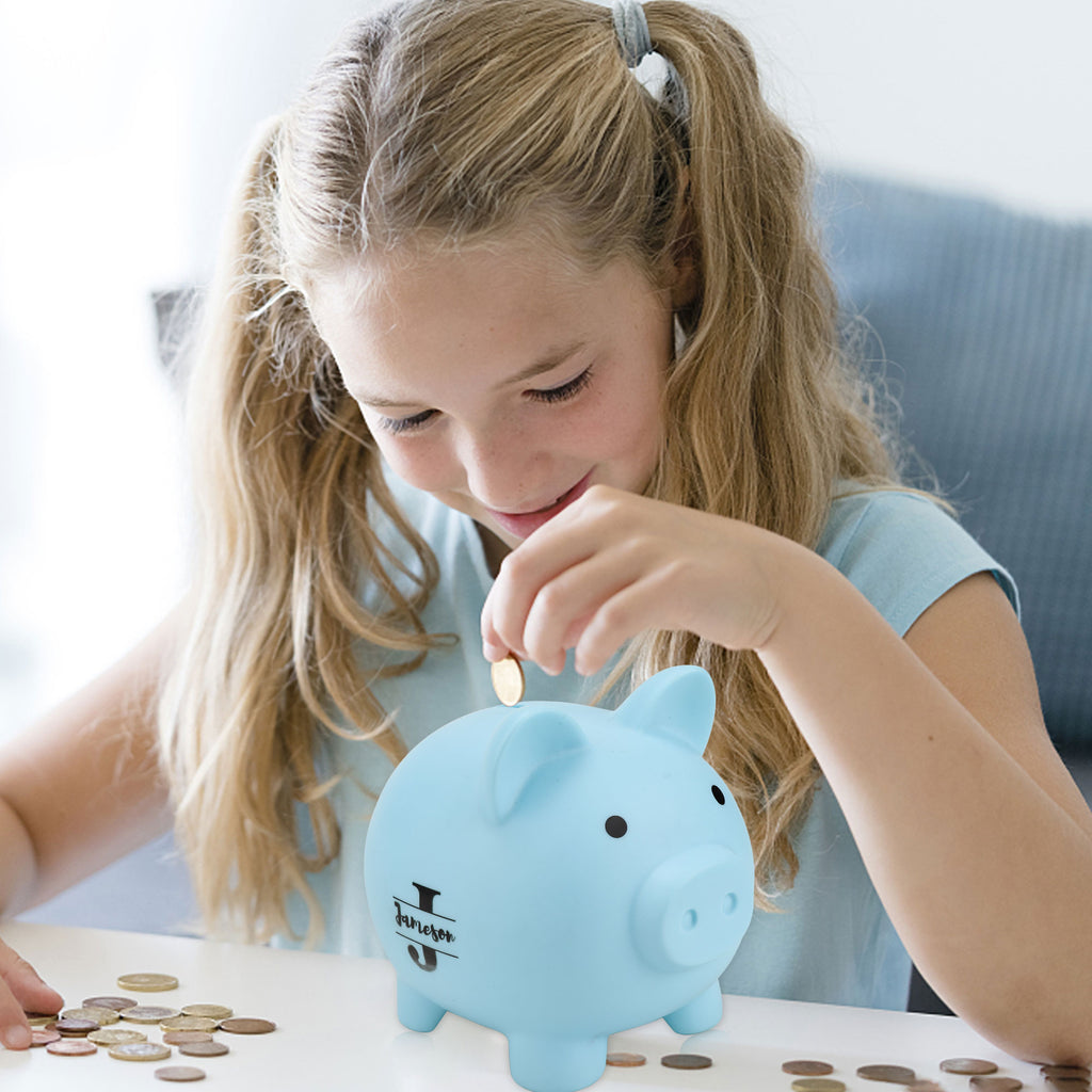 personalized piggy bank