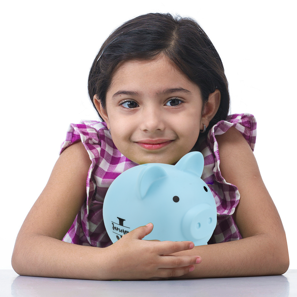 personalized piggy bank