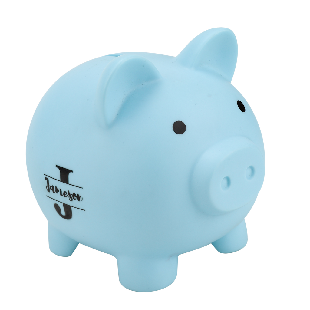 personalized piggy bank