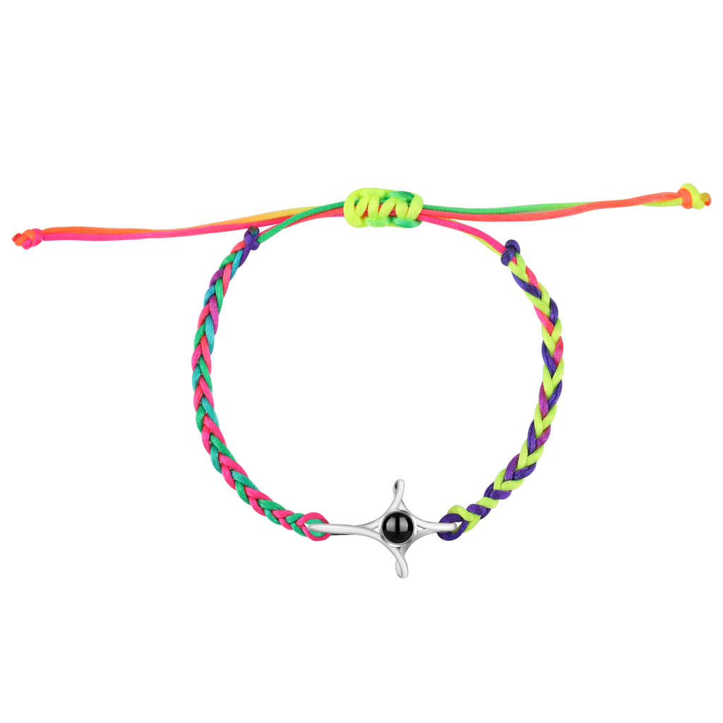 projection cross necklace