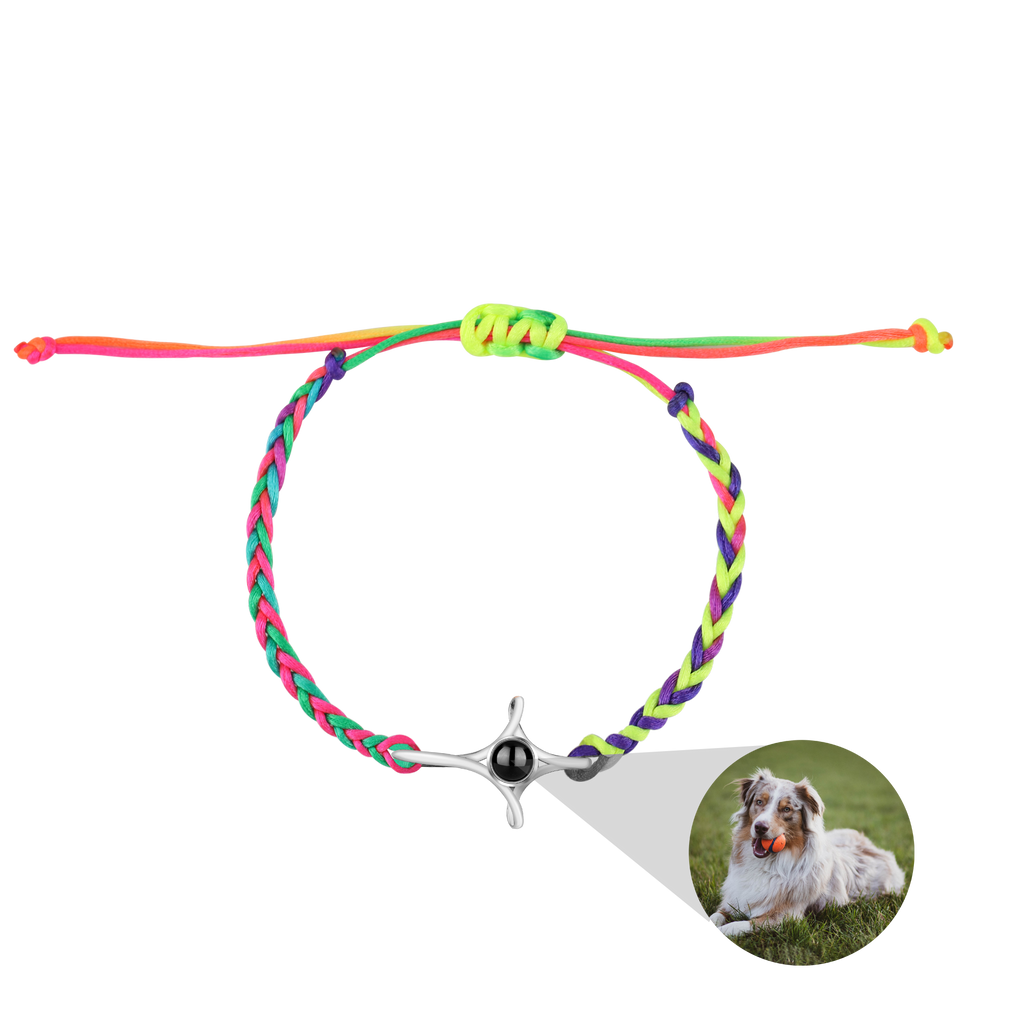 projection cross necklace