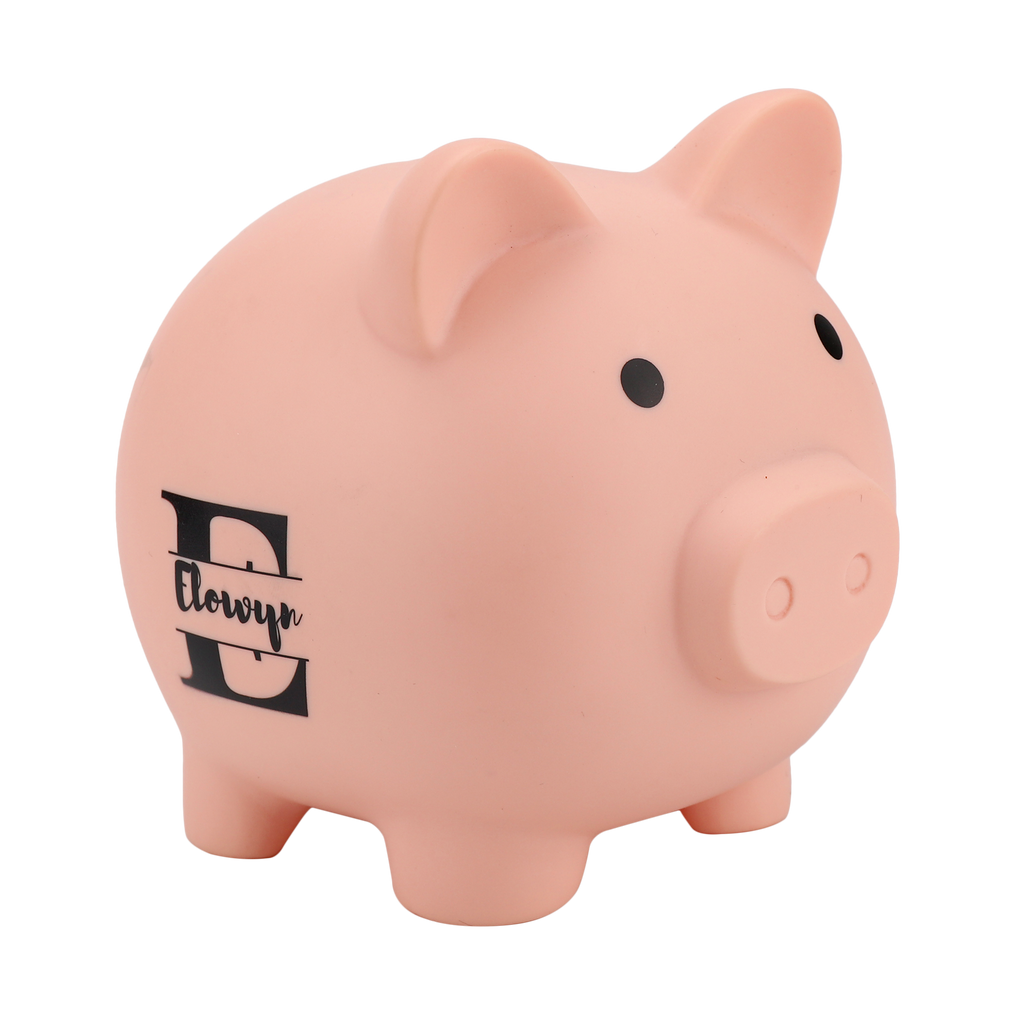 personalized piggy bank