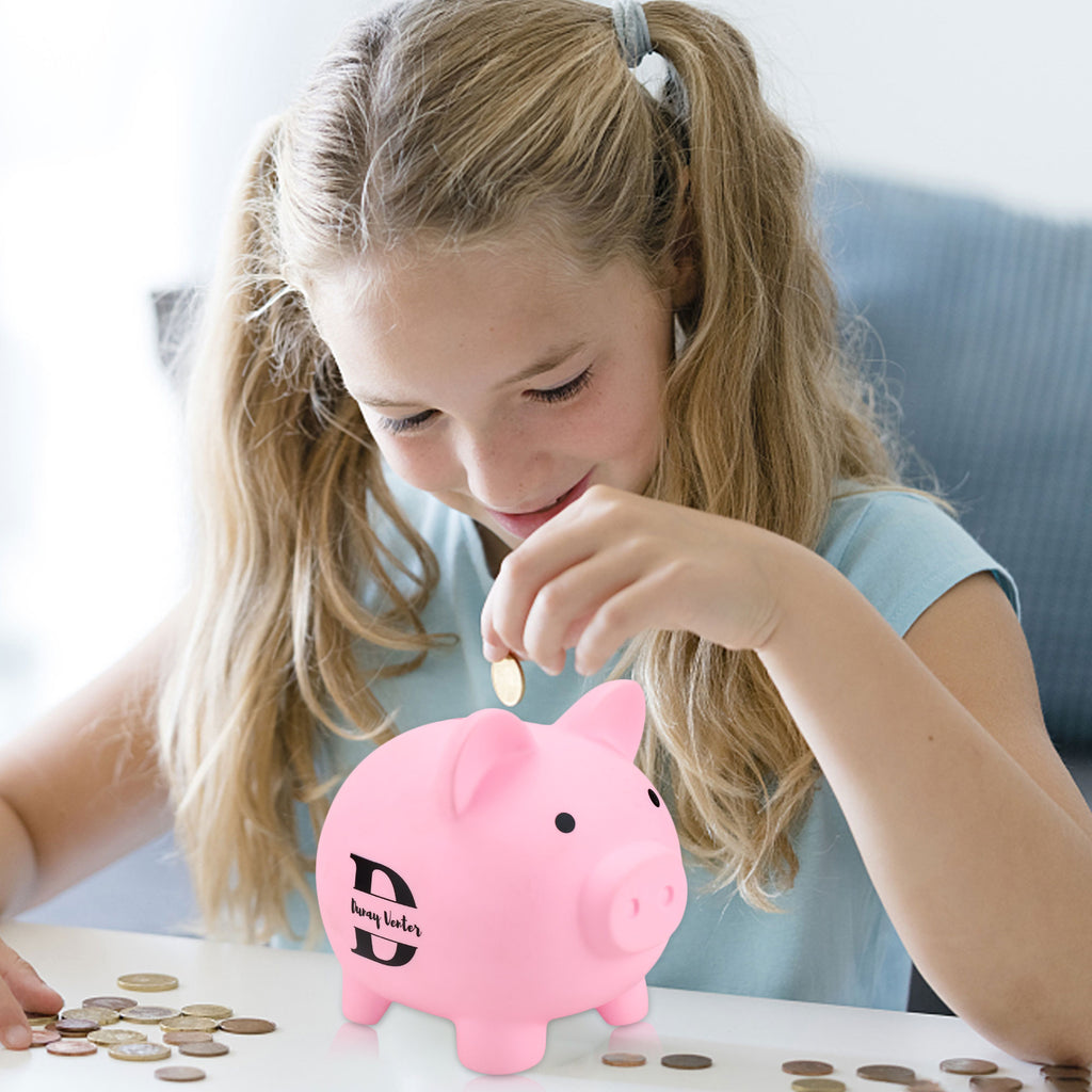 personalized piggy bank