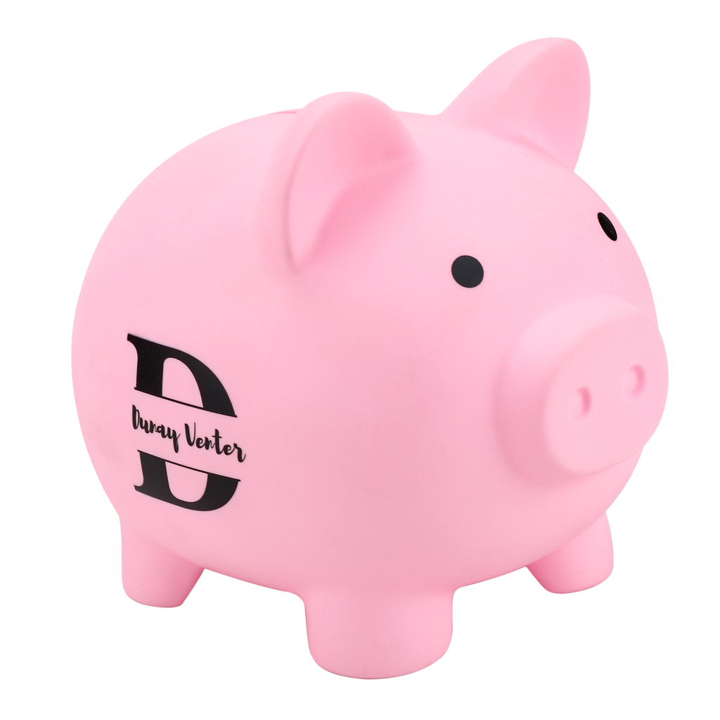 personalized piggy bank