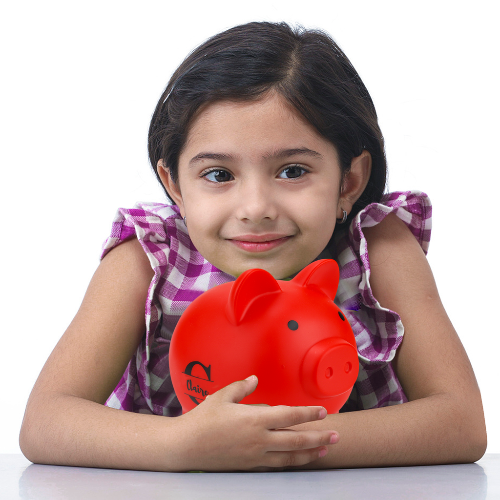 personalized piggy bank