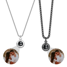 Load image into Gallery viewer, projection necklace for couples