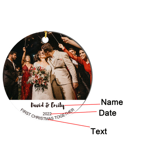 First Christmas oranment