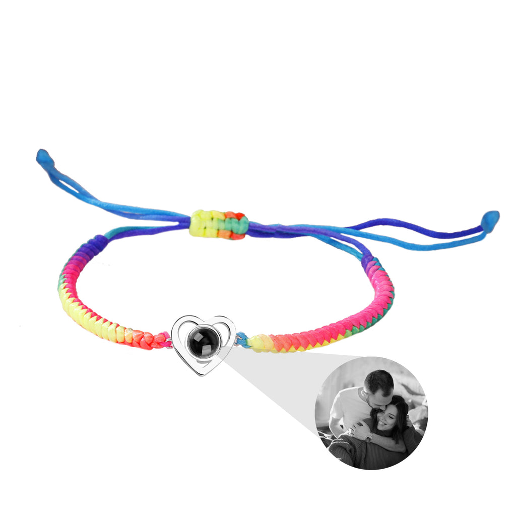 heart projection bracelet