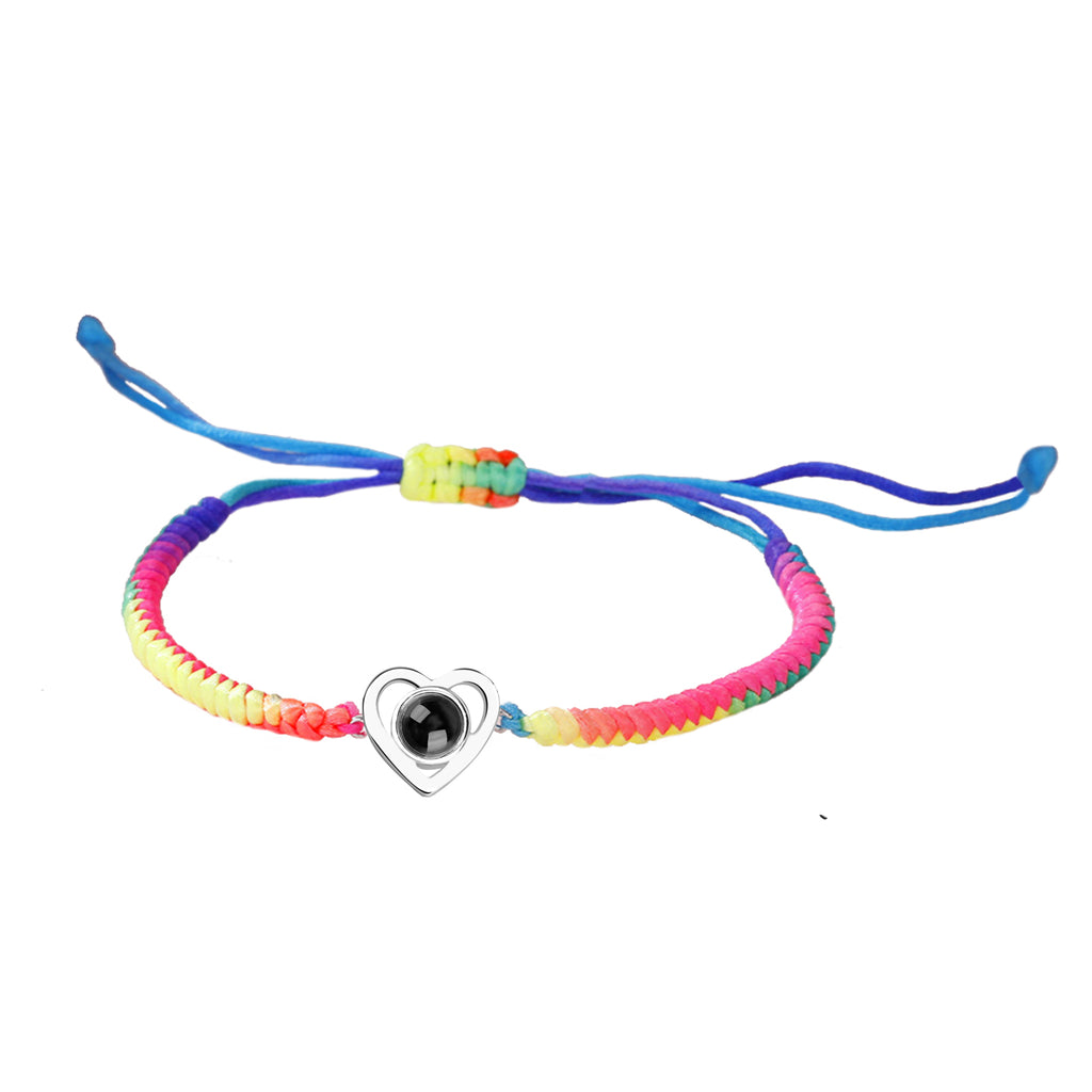 heart projection bracelet