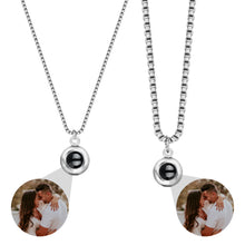 Load image into Gallery viewer, projection necklace for couples