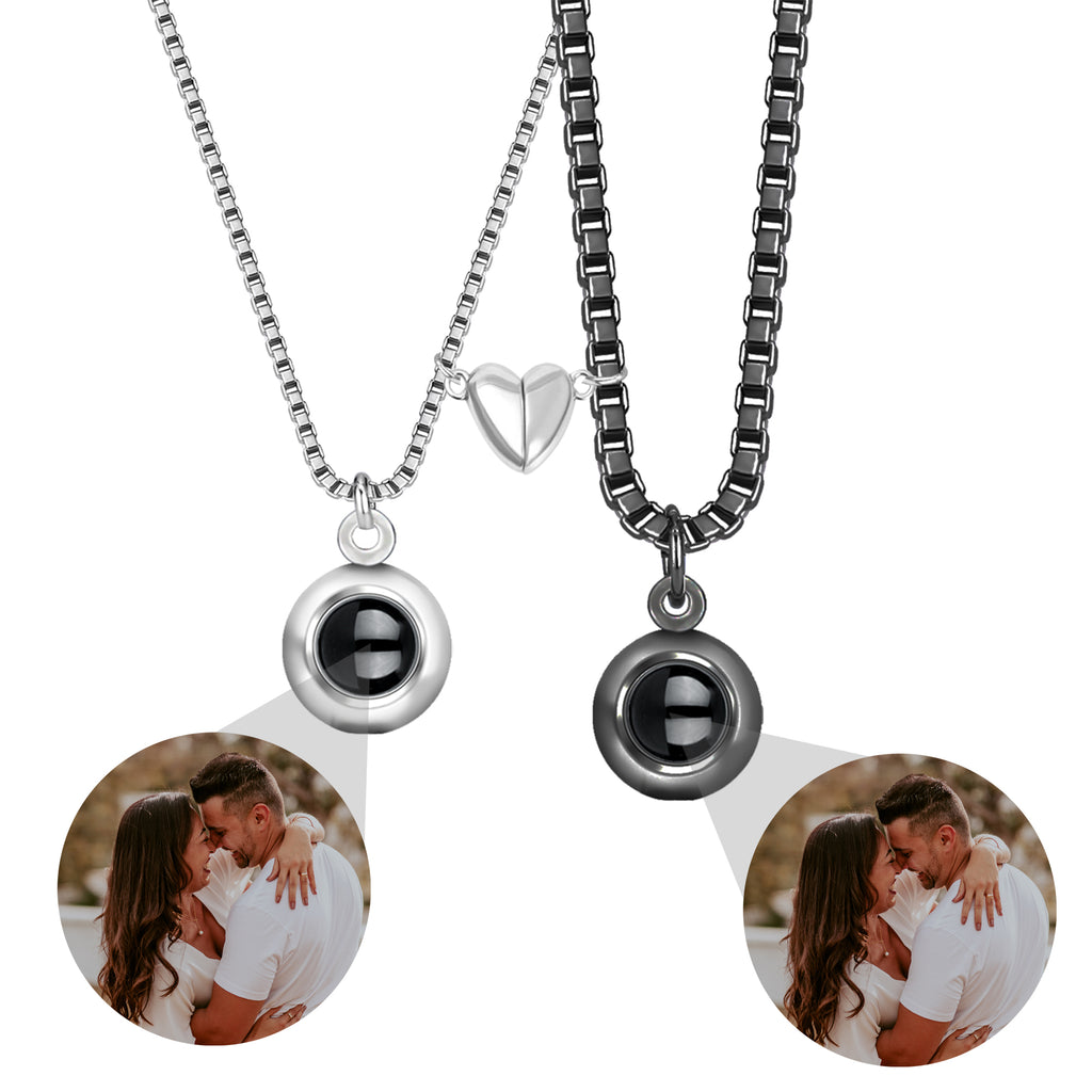 projection necklace for couples