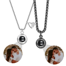 Load image into Gallery viewer, projection necklace for couples