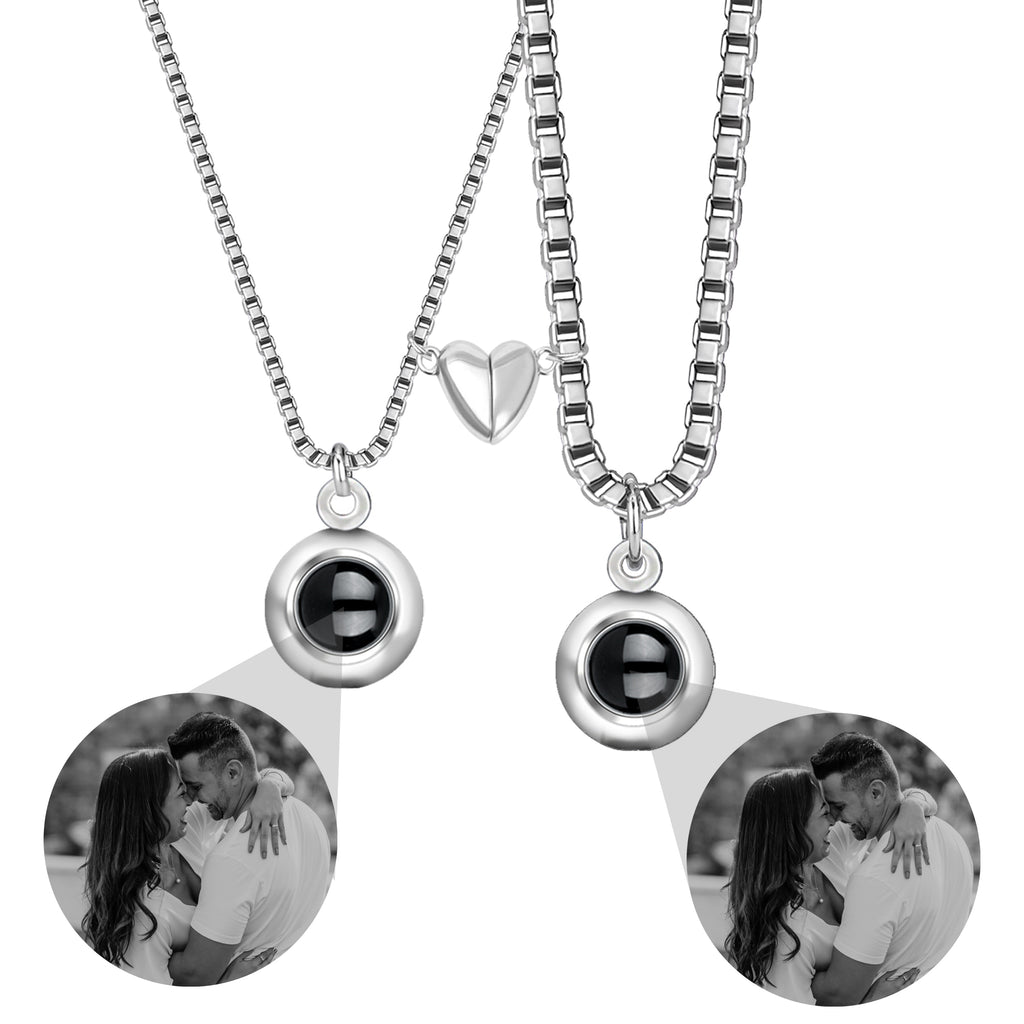 projection necklace for couples