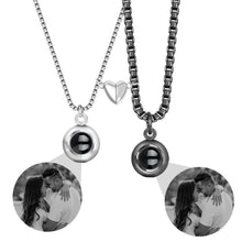 Load image into Gallery viewer, projection necklace for couples