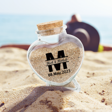 Load image into Gallery viewer, Personalized honeymoon jar