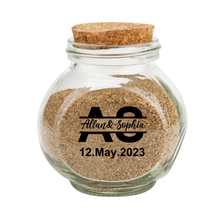 Load image into Gallery viewer, Personalized honeymoon jar
