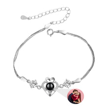 Load image into Gallery viewer, Double Heart Projection Bracelet